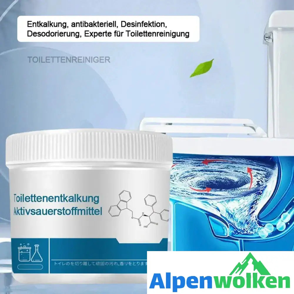 Alpenwolken - Aktiver Sauerstoffwirkstoff für die Toilette