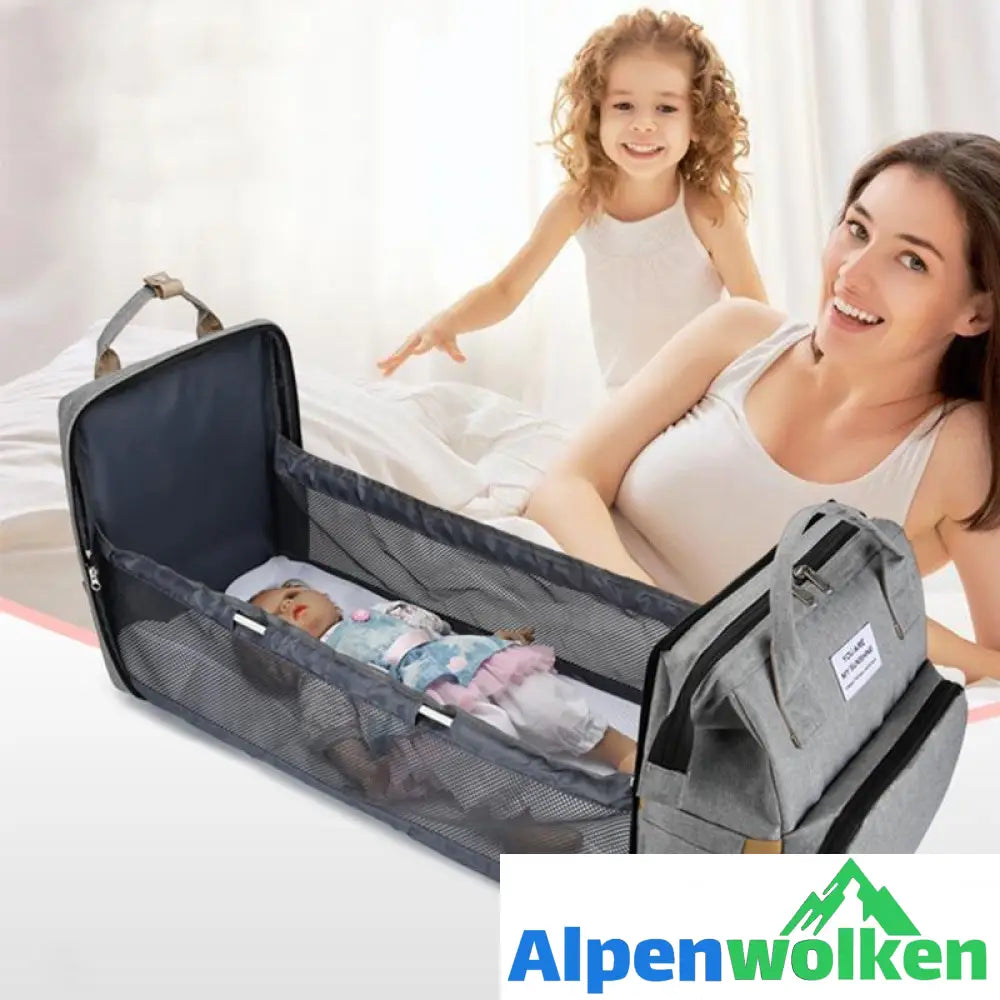 Alpenwolken - All-in-One erweiterbare Wickeltasche