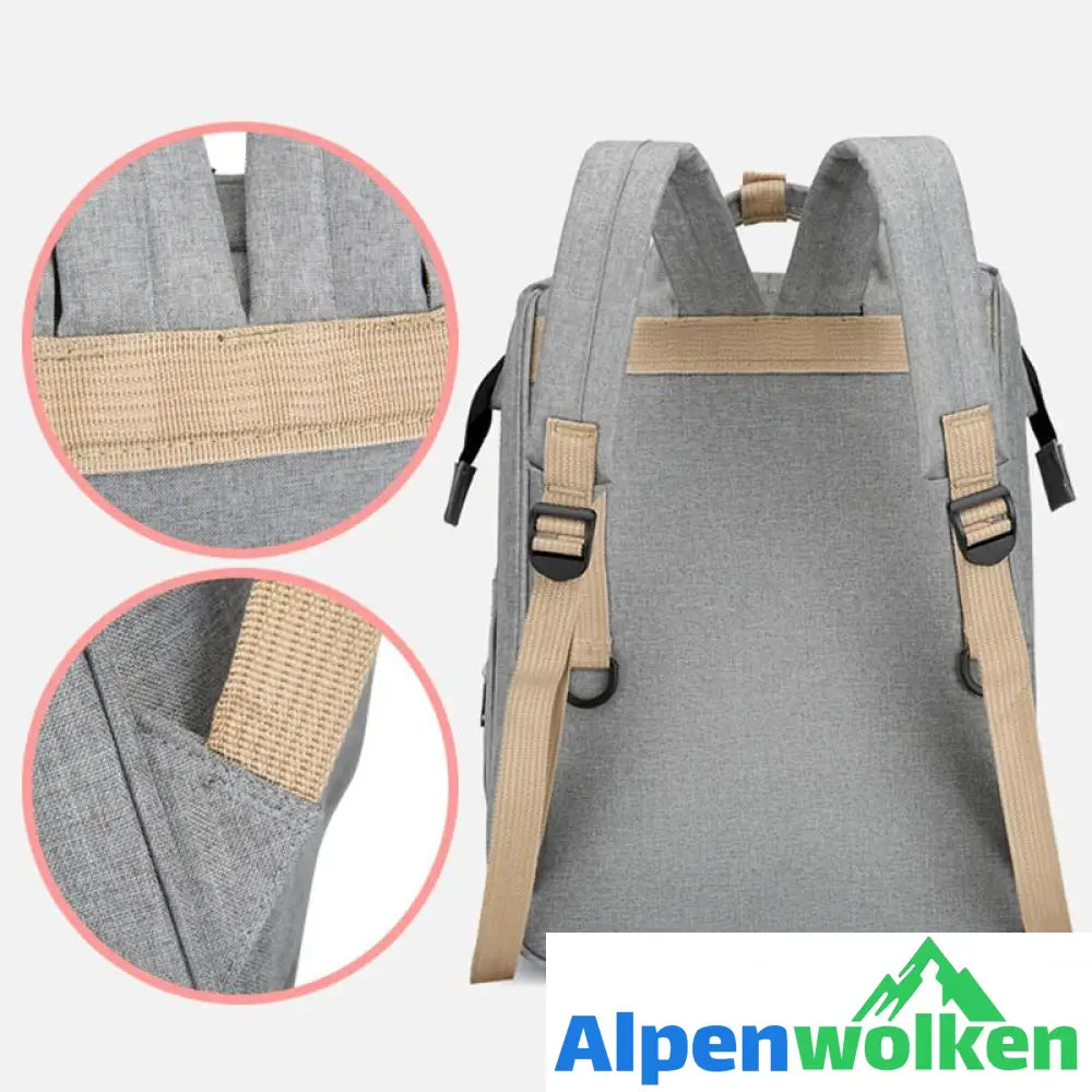 Alpenwolken - All-in-One erweiterbare Wickeltasche