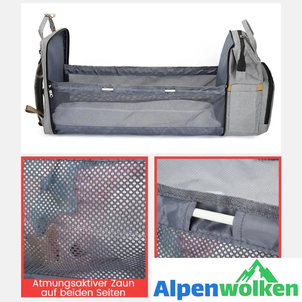 Alpenwolken - All-in-One erweiterbare Wickeltasche