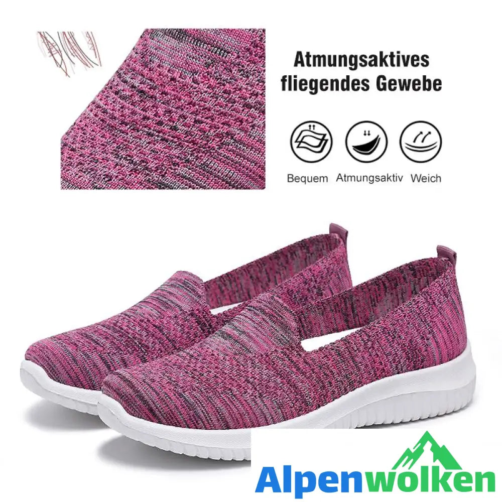 Alpenwolken - Alte Pekinger Stoffschuhe