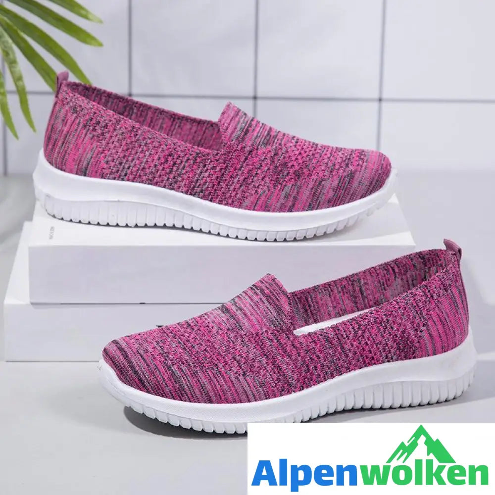 Alpenwolken - Alte Pekinger Stoffschuhe