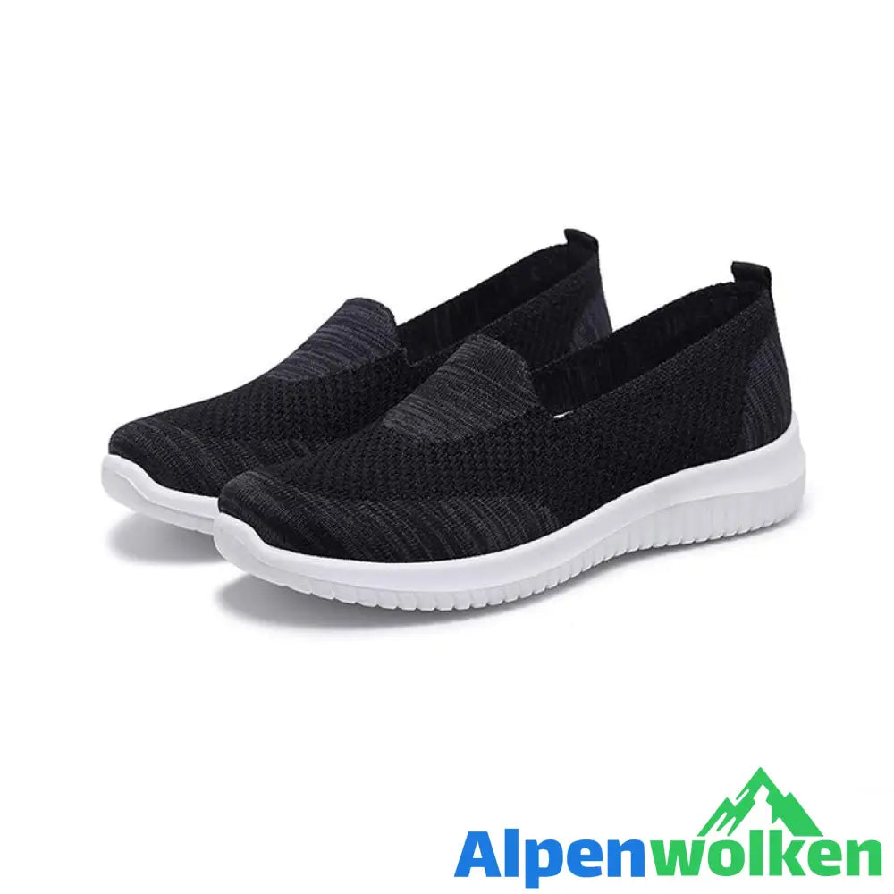 Alpenwolken - Alte Pekinger Stoffschuhe