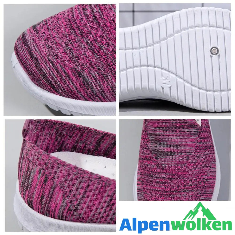 Alpenwolken - Alte Pekinger Stoffschuhe