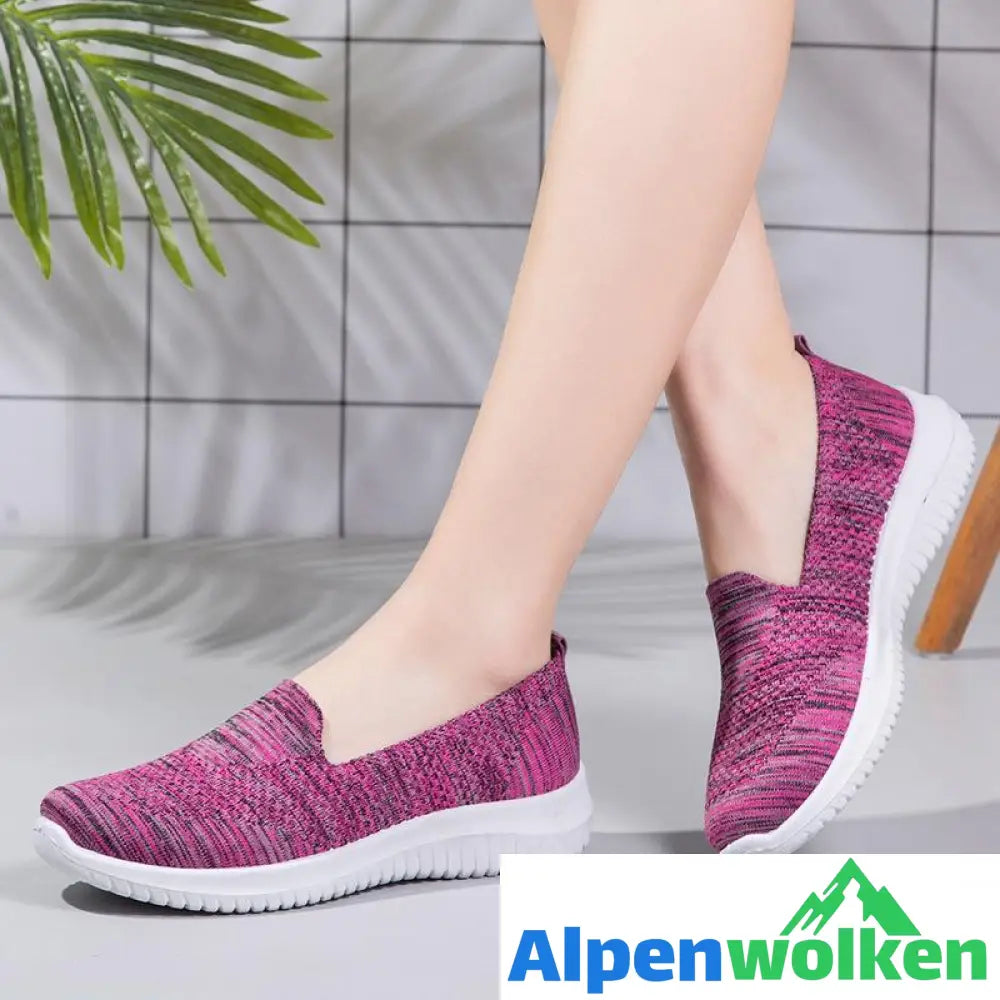 Alpenwolken - Alte Pekinger Stoffschuhe