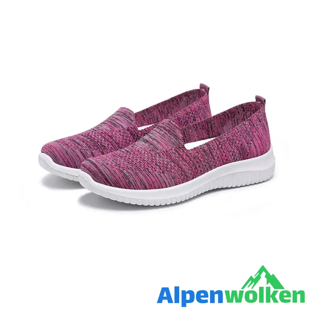 Alpenwolken - Alte Pekinger Stoffschuhe