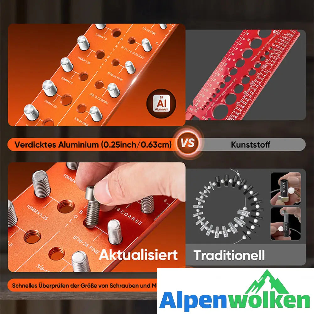 Alpenwolken - Altitude Craft Gewindekontrolleur