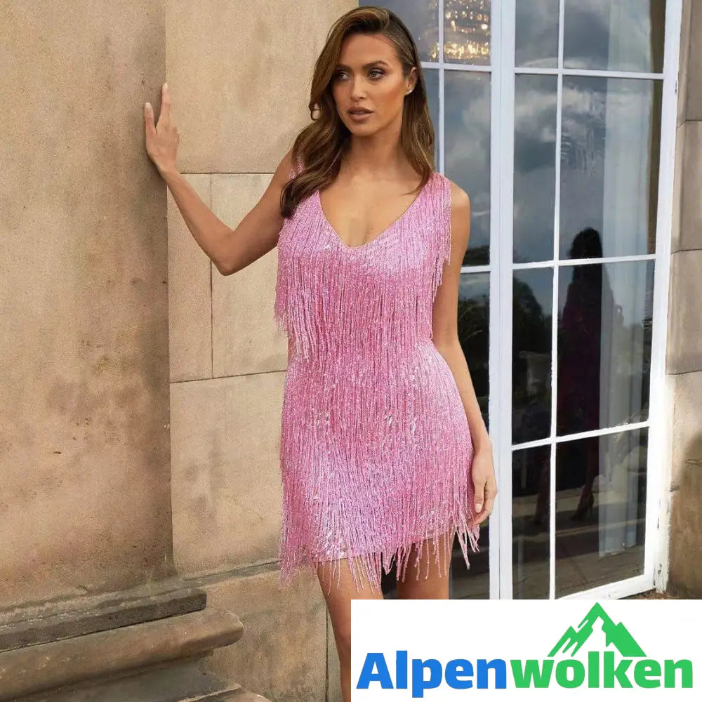 Alpenwolken - Amber - Minikleid