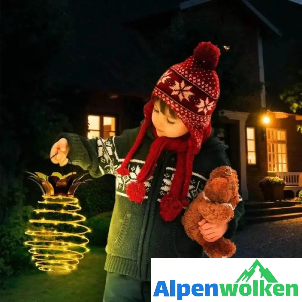 Alpenwolken - Ananas Solar Garten Lichter