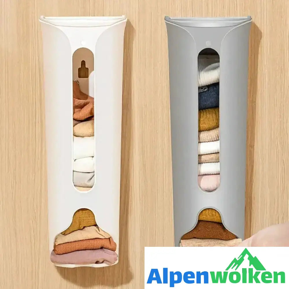 Alpenwolken - 😮andmontierte Aufbewahrungsbox für Socken und Höschen👍