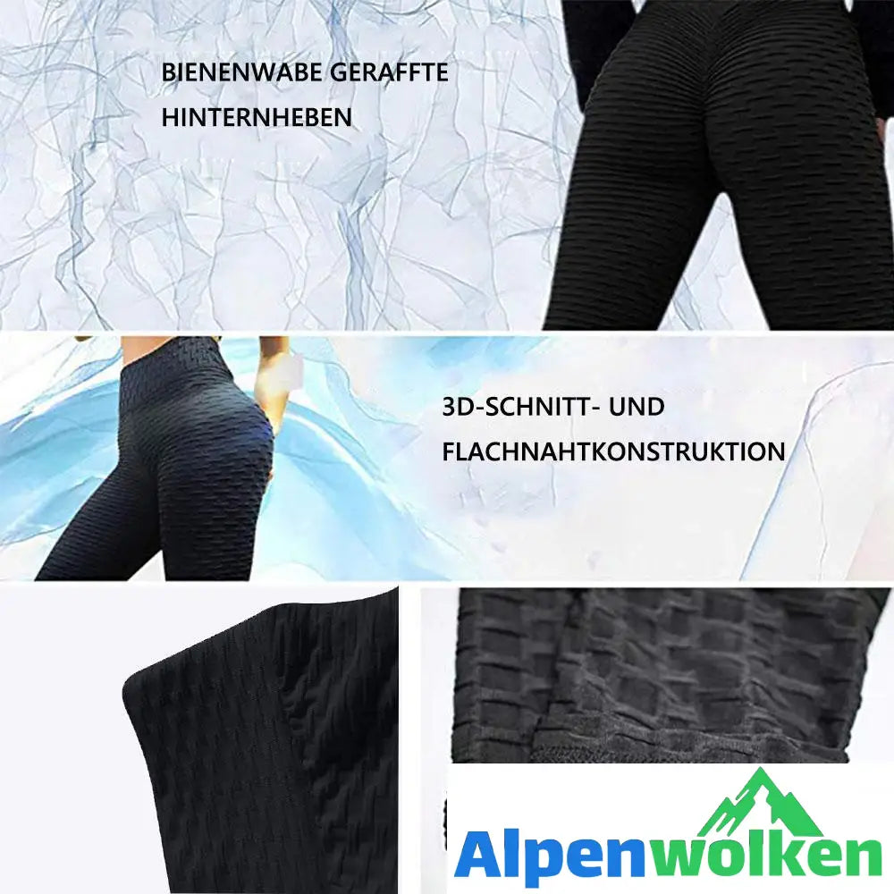 Alpenwolken - Anti-Cellulite Kompression Leggings