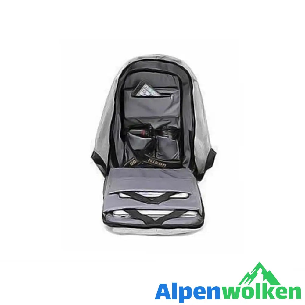 Alpenwolken - Anti-Diebstahl Rucksack