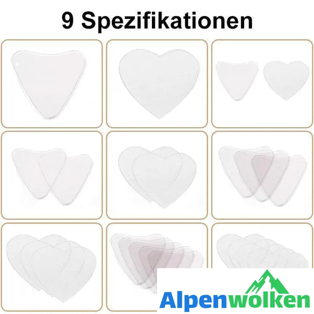 Alpenwolken - Anti-Falten-wiederverwendbares Silikon-Pflegepolster