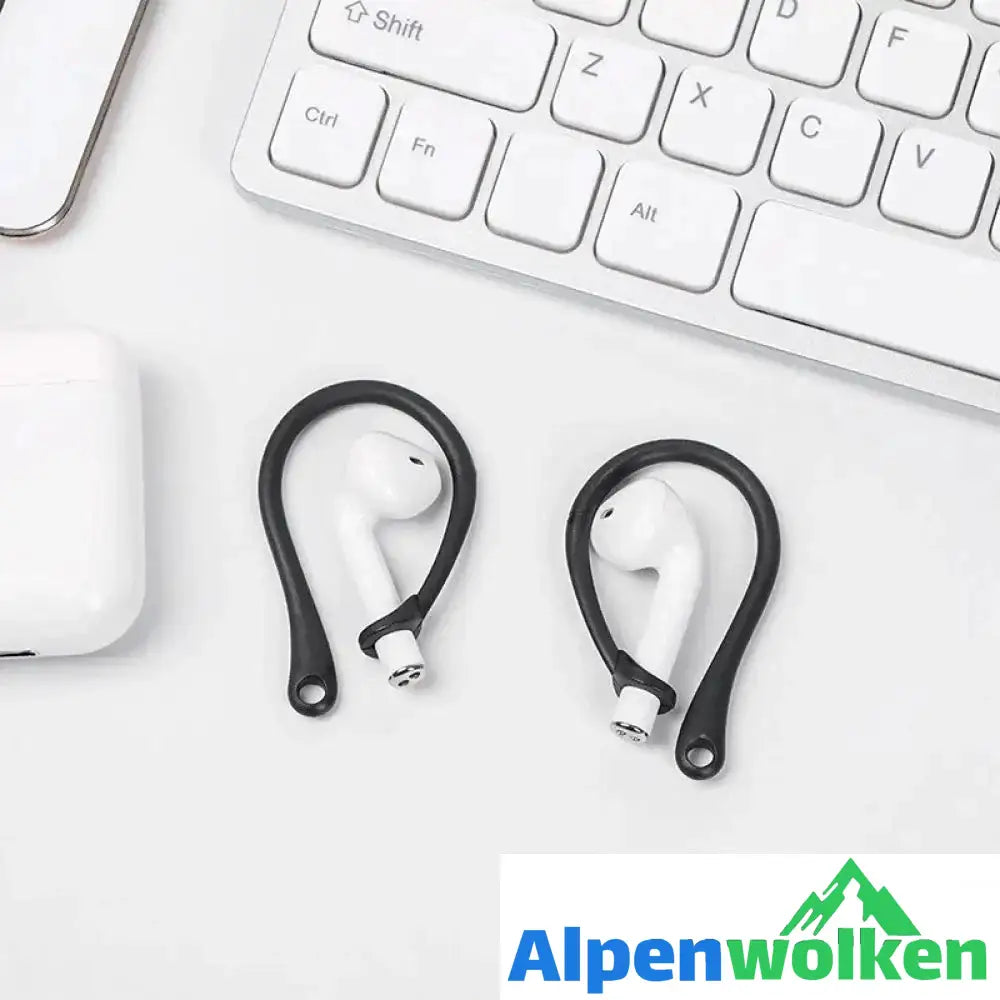 Alpenwolken - Anti-Loss Ohrhaken Ohrhörer für Airpod Halter