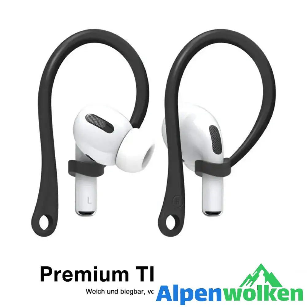 Alpenwolken - Anti-Loss Ohrhaken Ohrhörer für Airpod Halter