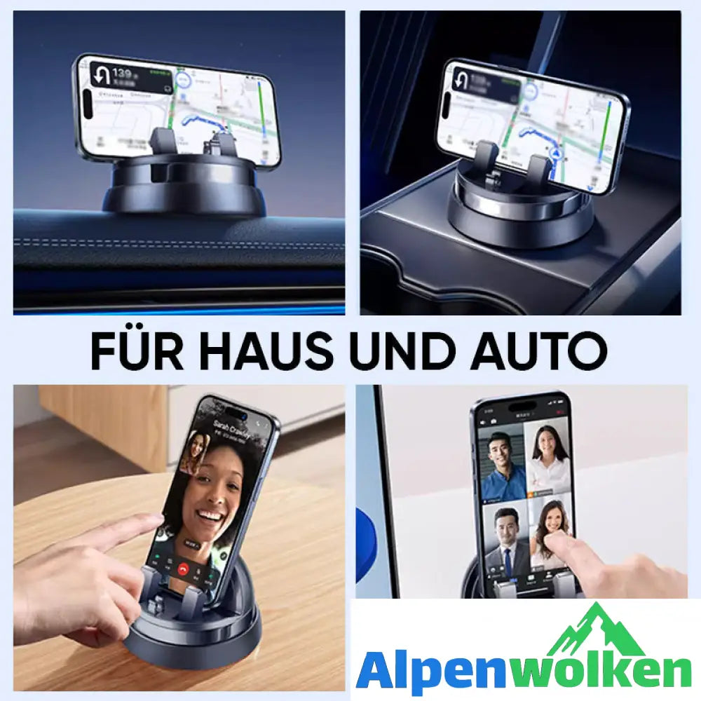 Alpenwolken - Anti-Rutsch-Handyhalter für das Auto