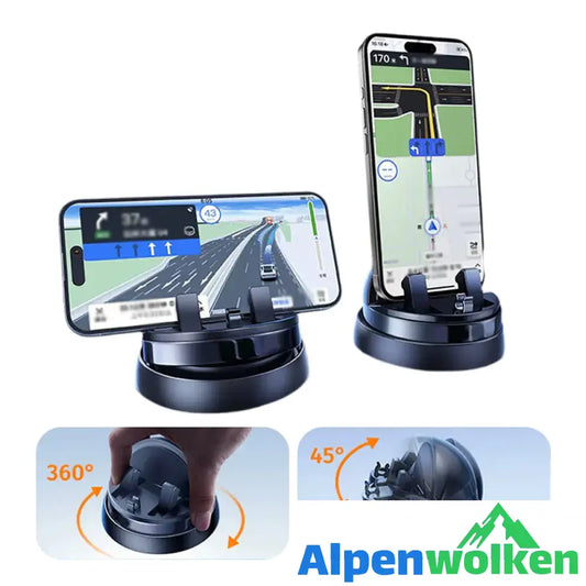 Alpenwolken - Anti-Rutsch-Handyhalter für das Auto