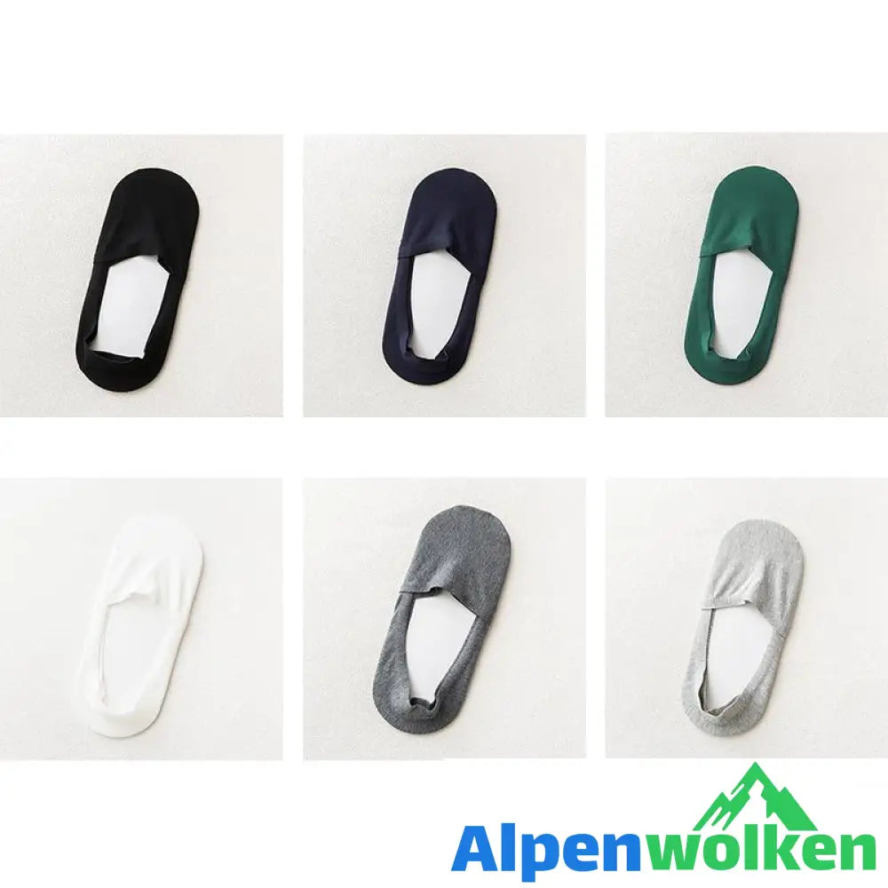 Alpenwolken - Anti-Rutsch Socken für Männer (3 Paar / 6 Paar)