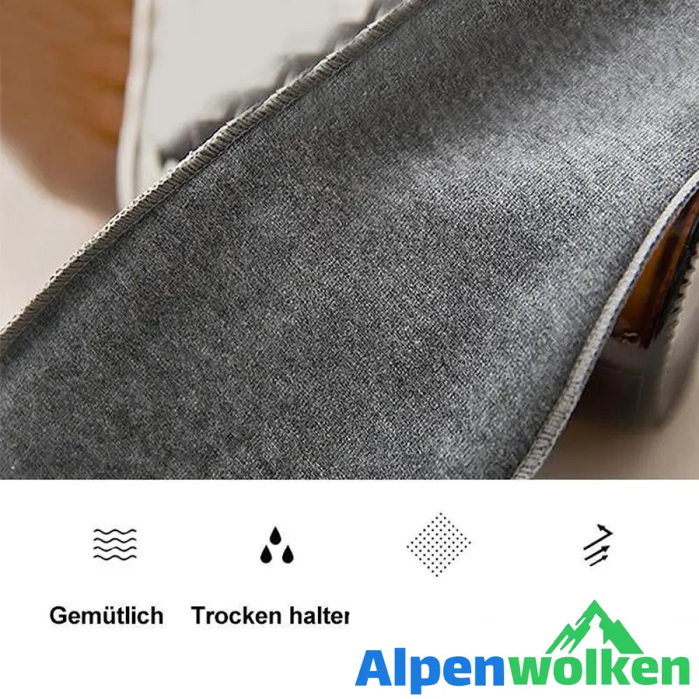 Alpenwolken - Anti-Rutsch Socken für Männer (3 Paar / 6 Paar)