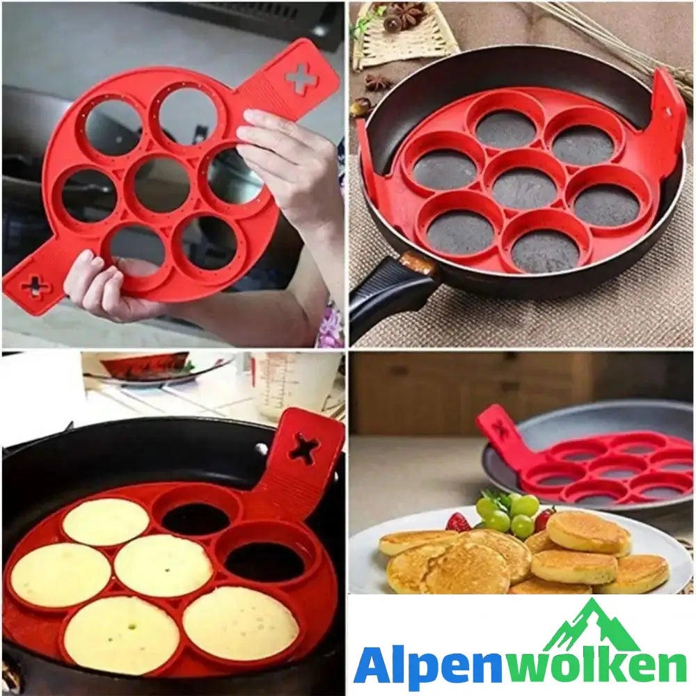 Alpenwolken - Antihafte Silikon-Backen-Form für Pfanne