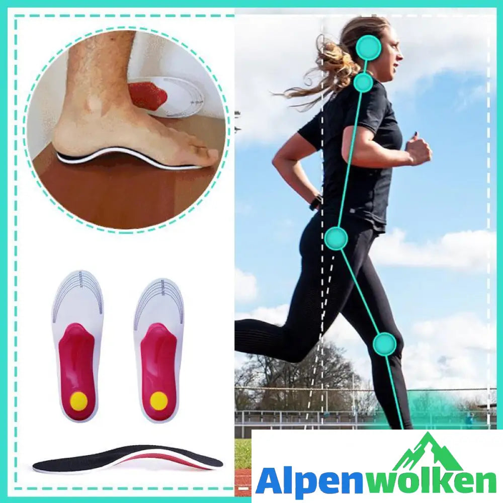 Alpenwolken - Arch Support Foot Insoles