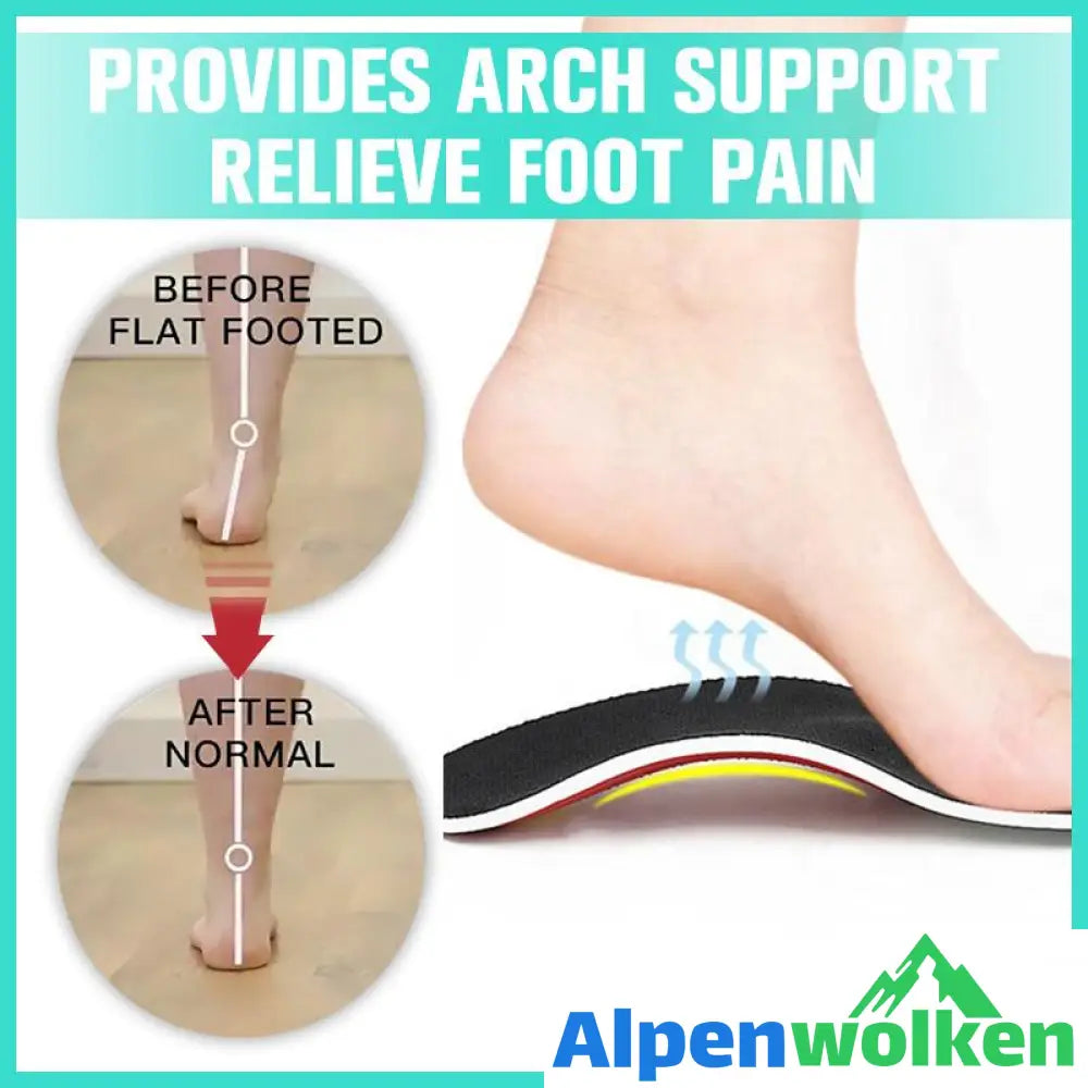 Alpenwolken - Arch Support Foot Insoles