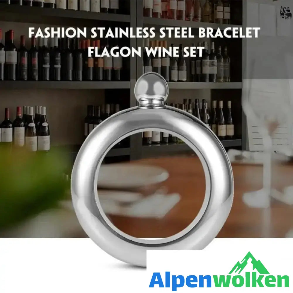 Alpenwolken - Armband Fläschchen