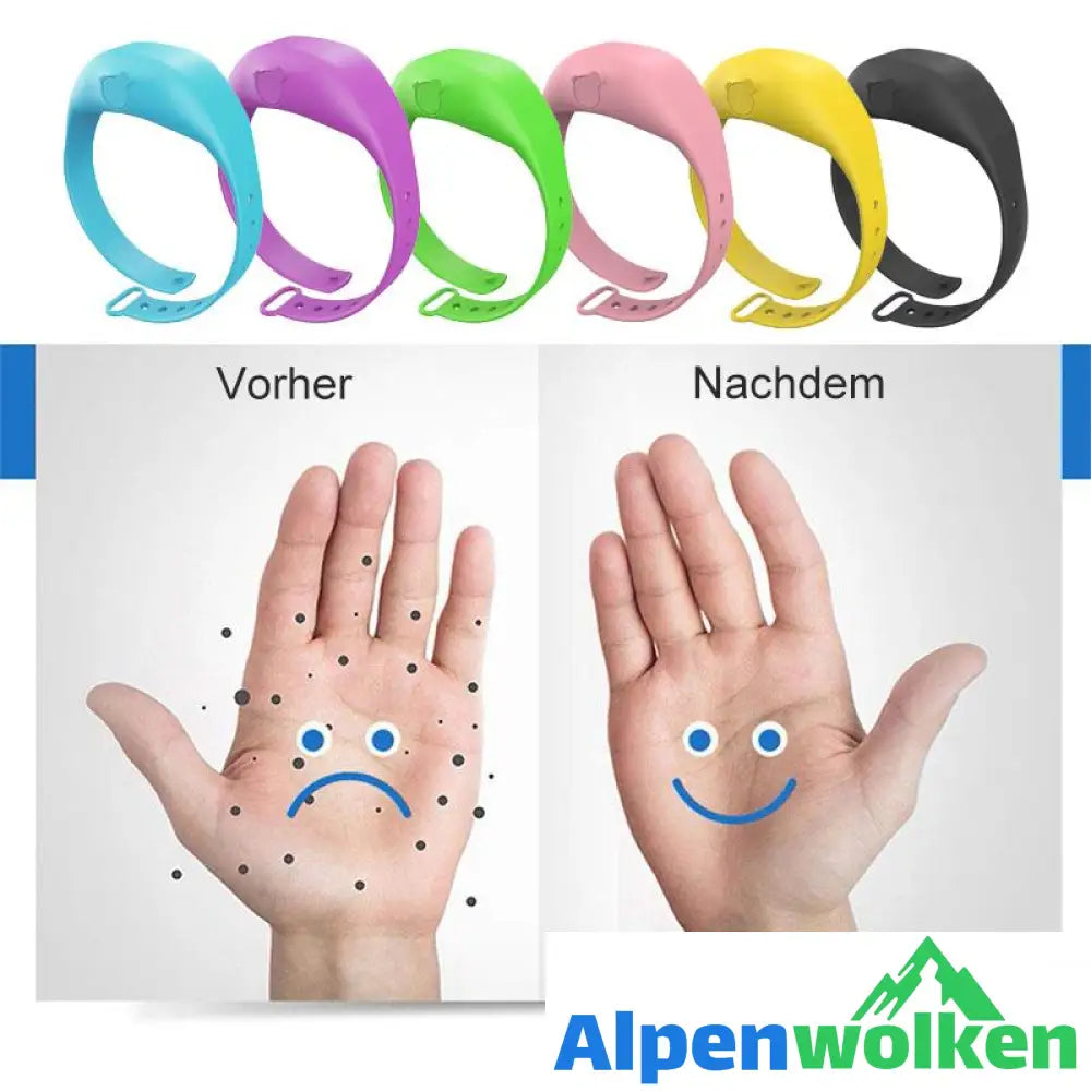 Alpenwolken - Armband-Handverteiler