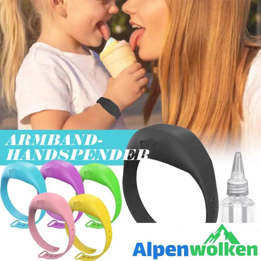 Alpenwolken - Armband-Handverteiler