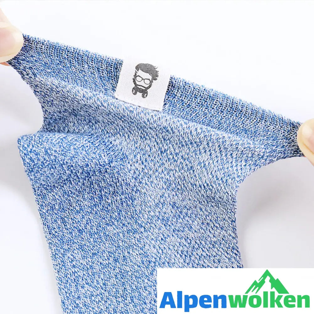 Alpenwolken - 🔥Atmungsaktive Antibakterielle Deo-Socken für Herren 🔥(5 Paar)🔥