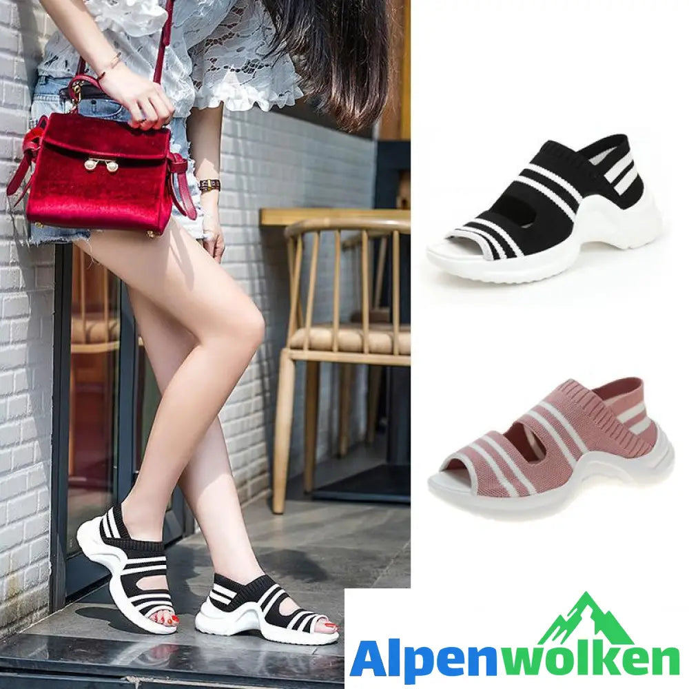 Alpenwolken - Atmungsaktive bequeme Sandalen für Damen