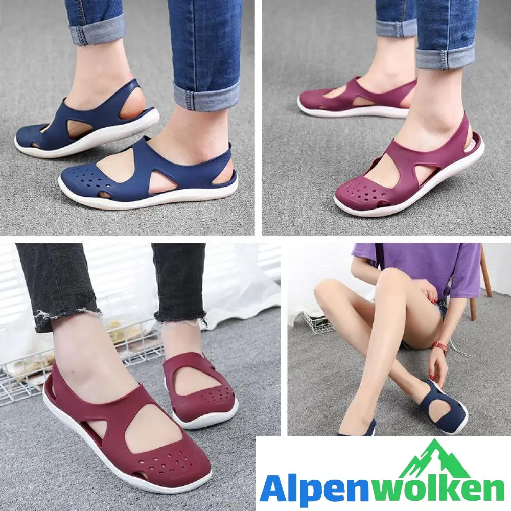 Alpenwolken - Atmungsaktive Damen Sommer Sandalen