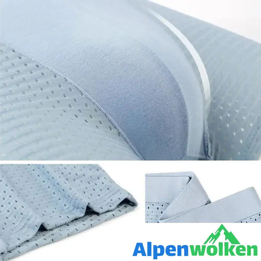 Alpenwolken - Atmungsaktive Eisseide-Unterhosen Herren Wabenlüftungsdesign