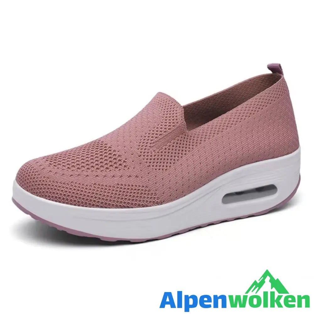 Alpenwolken - Atmungsaktive Freizeitschuhe Mit Dicker Sohle