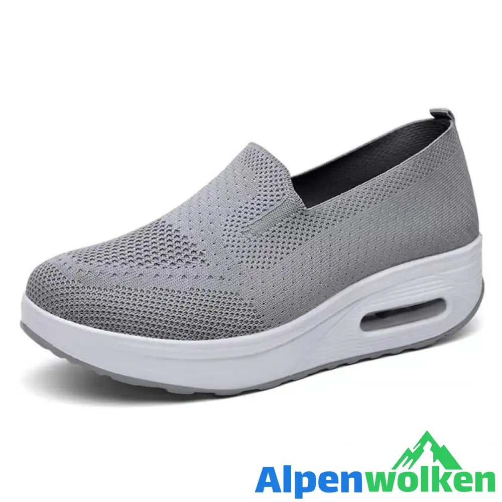 Alpenwolken - Atmungsaktive Freizeitschuhe Mit Dicker Sohle