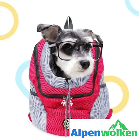 Alpenwolken - Atmungsaktive Haustiertasche