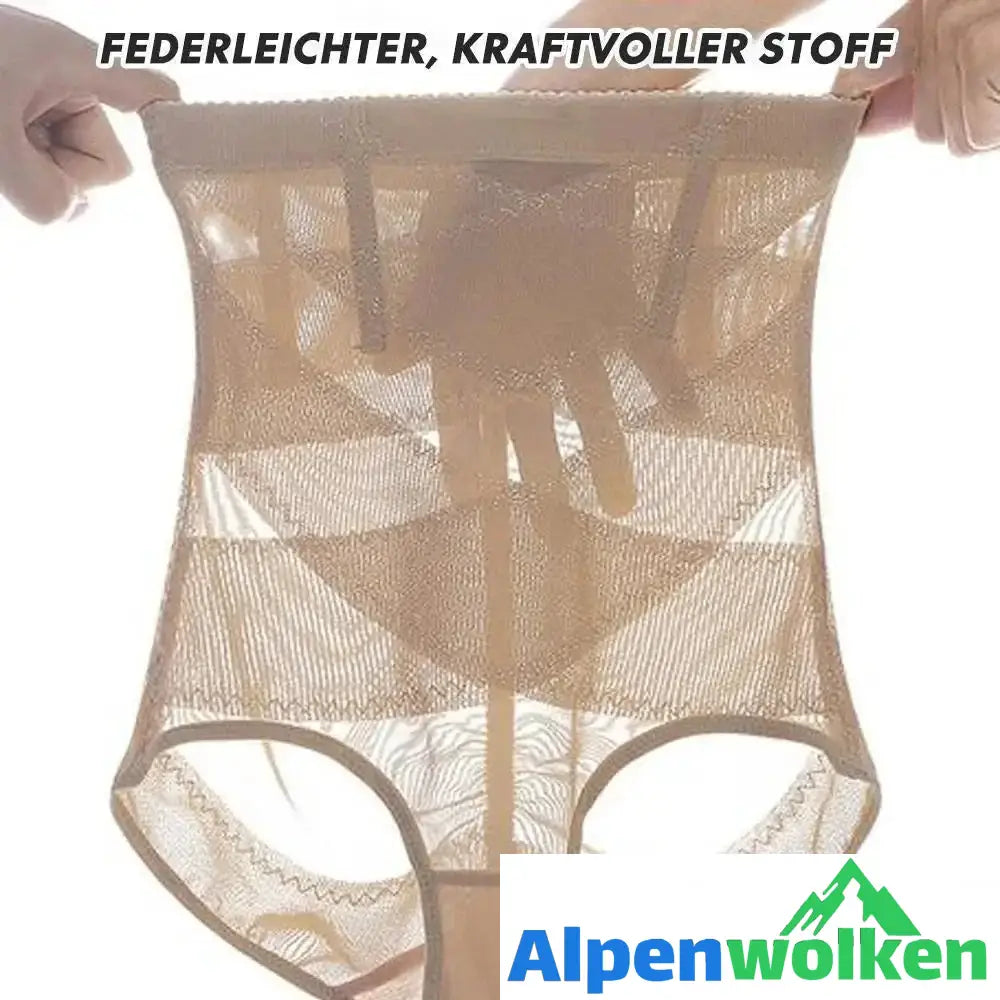 Alpenwolken - Atmungsaktive Hohe Taille Bauch Kontrolle Unterwäsche