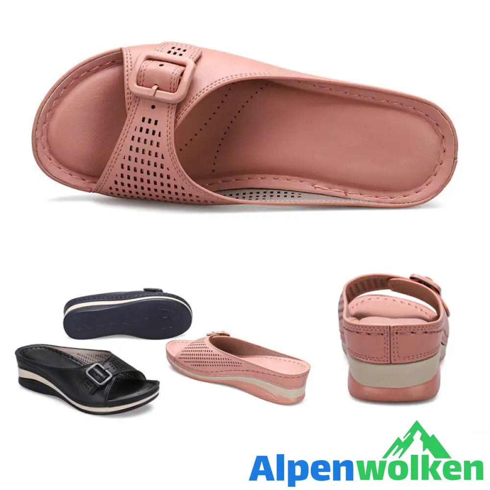 Alpenwolken - Atmungsaktive Hohlsandalen für Damen