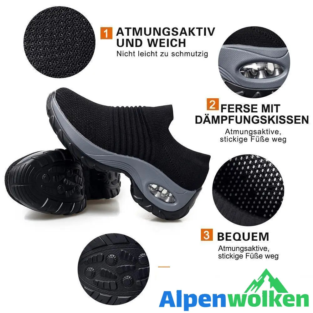 Alpenwolken - Atmungsaktive Luftpolster Schuhe Super Weiche Outdoorschuhe