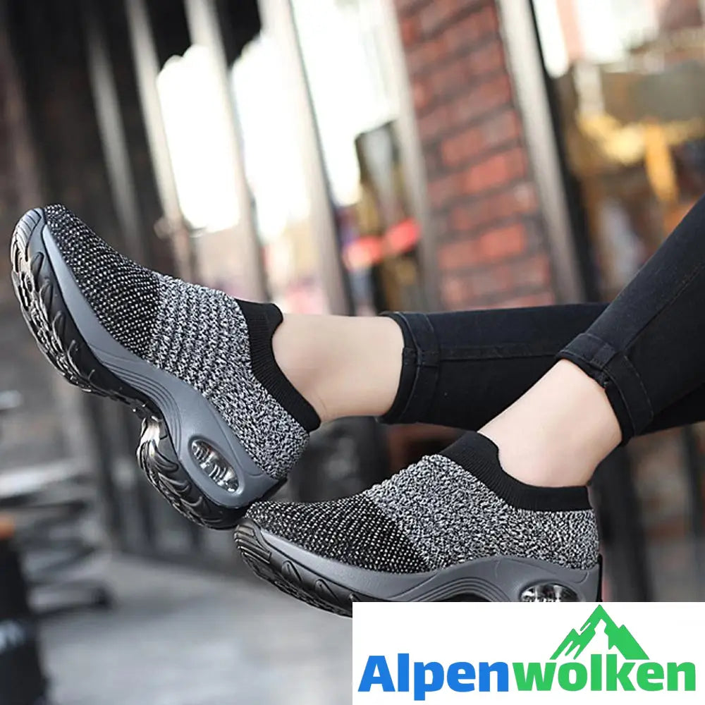 Alpenwolken - Atmungsaktive Luftpolster Schuhe Super Weiche Outdoorschuhe