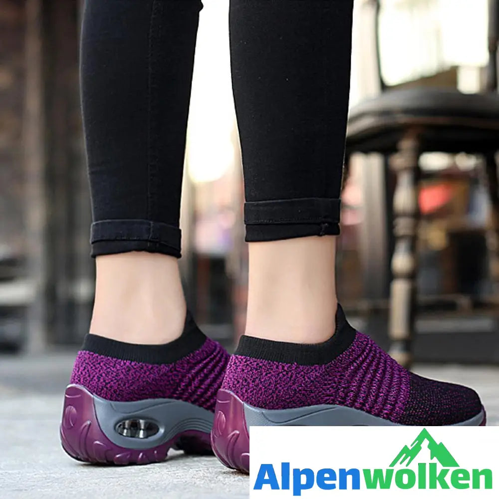 Alpenwolken - Atmungsaktive Luftpolster Schuhe Super Weiche Outdoorschuhe