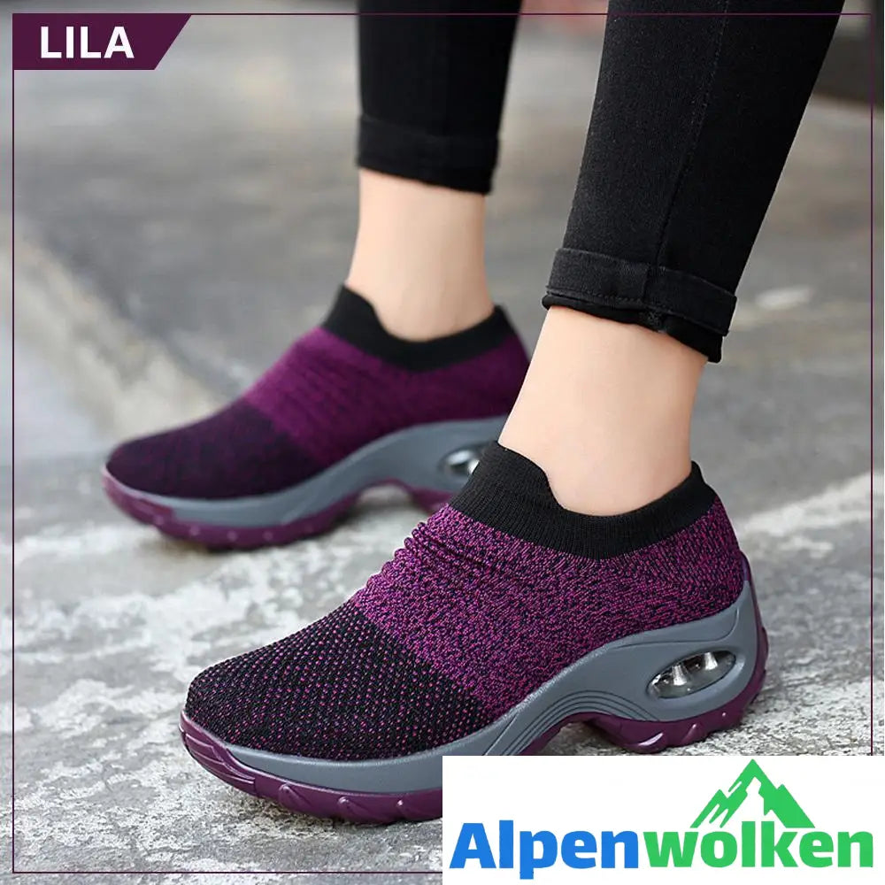 Alpenwolken - Atmungsaktive Luftpolster Schuhe Super Weiche Outdoorschuhe