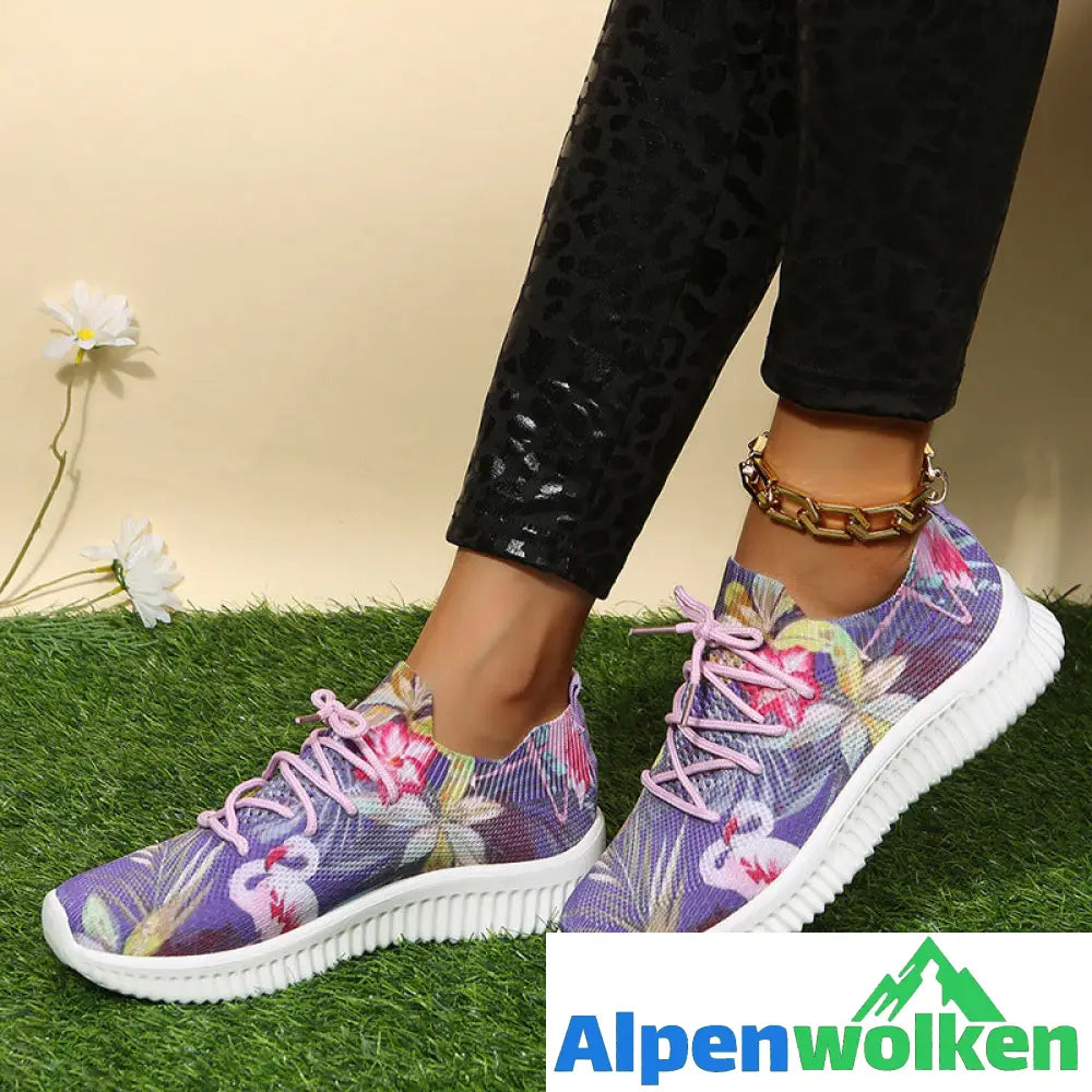 Alpenwolken - Atmungsaktive Mesh-Laufschuhe