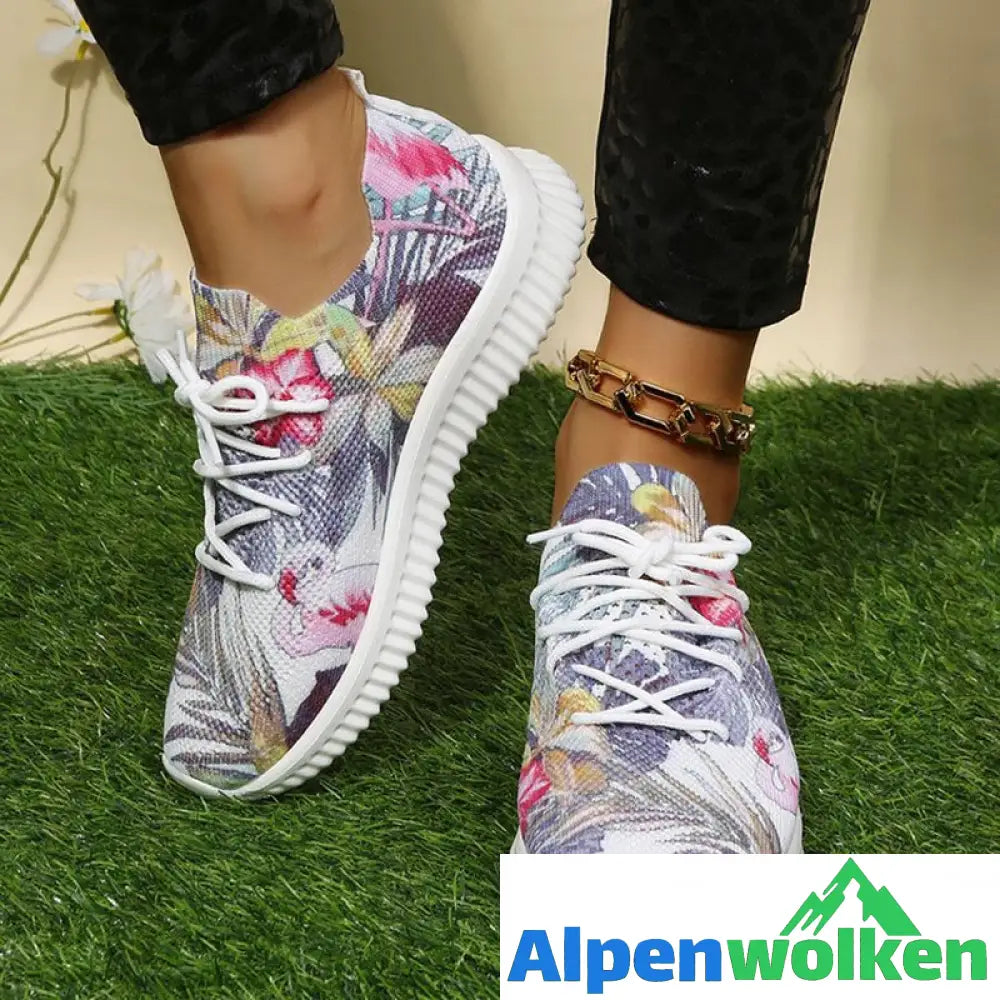 Alpenwolken - Atmungsaktive Mesh-Laufschuhe