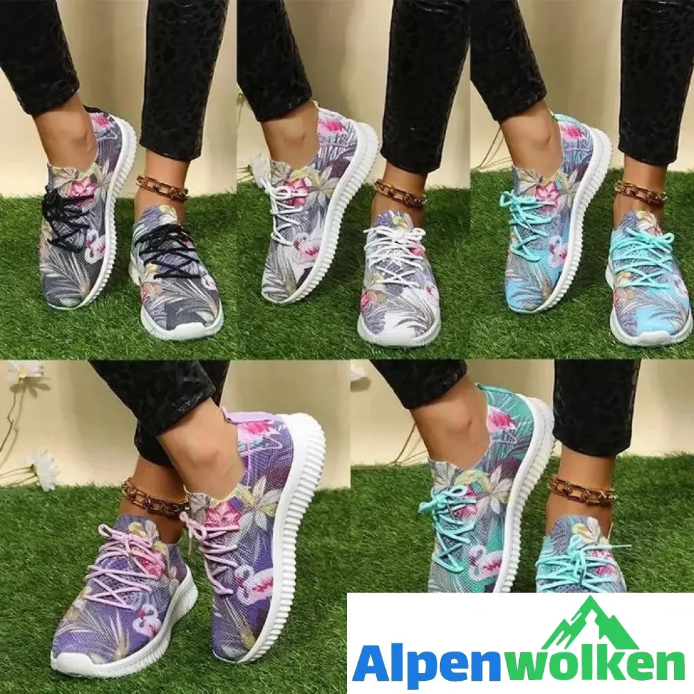 Alpenwolken - Atmungsaktive Mesh-Laufschuhe