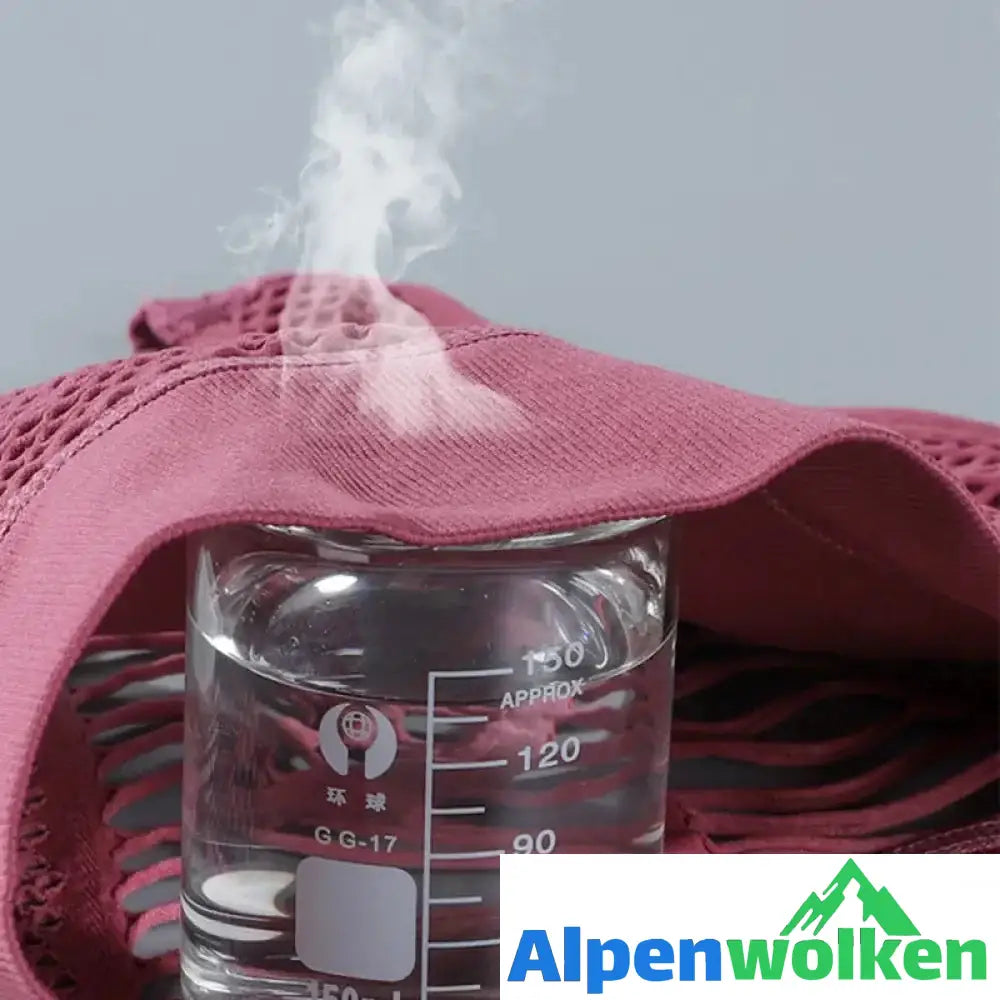 Alpenwolken - Atmungsaktive Mesh-Sport-BH