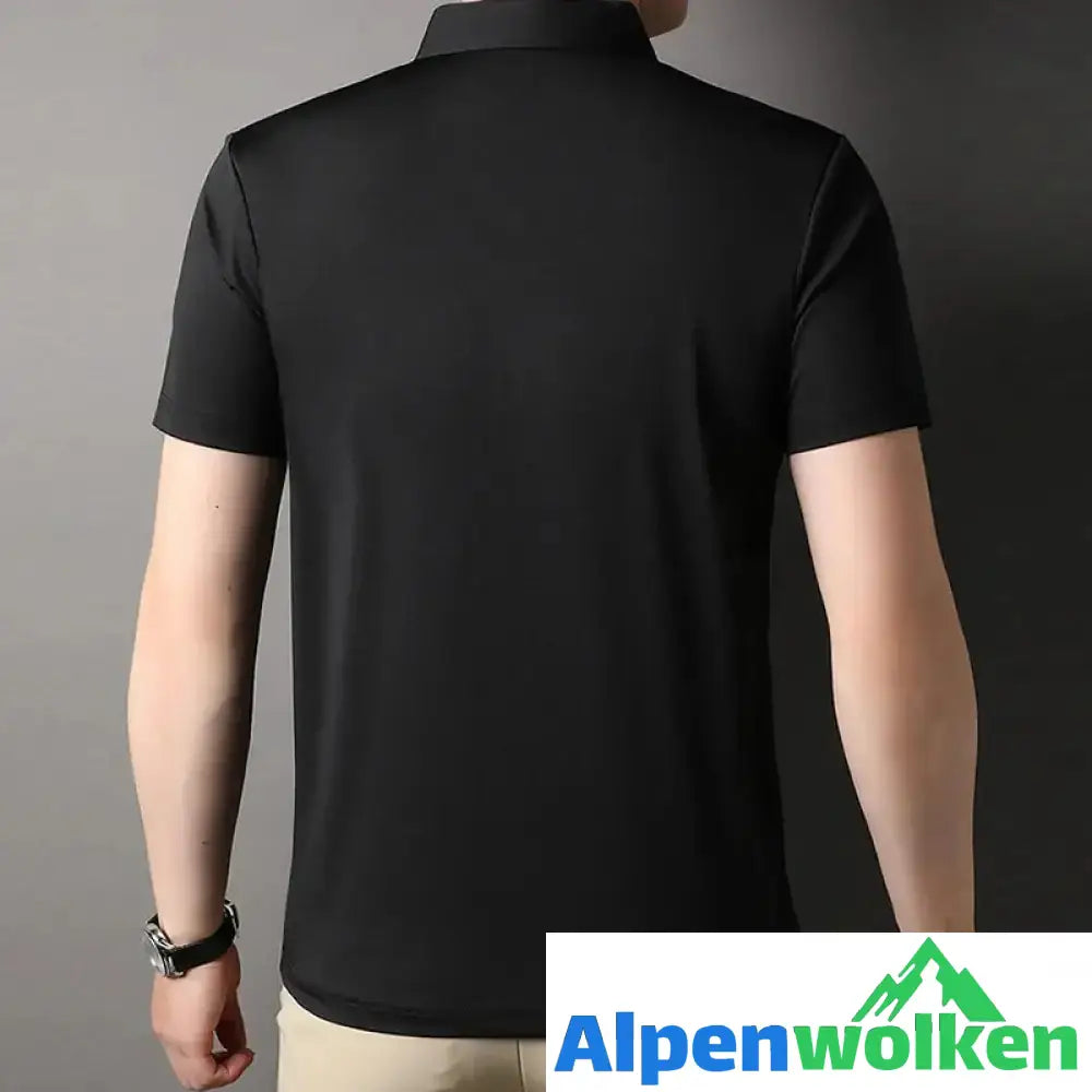 Alpenwolken - Atmungsaktives T-Shirt mit Streifendruck