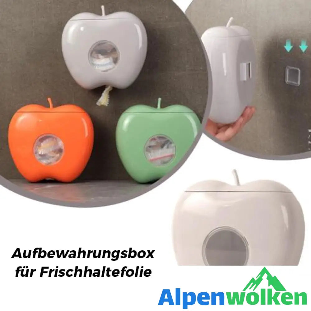 Alpenwolken - 🍏Aufbewahrungsbox für Frischhaltefolie