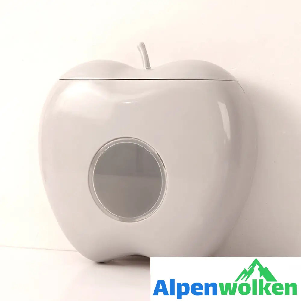 Alpenwolken - 🍏Aufbewahrungsbox für Frischhaltefolie grau