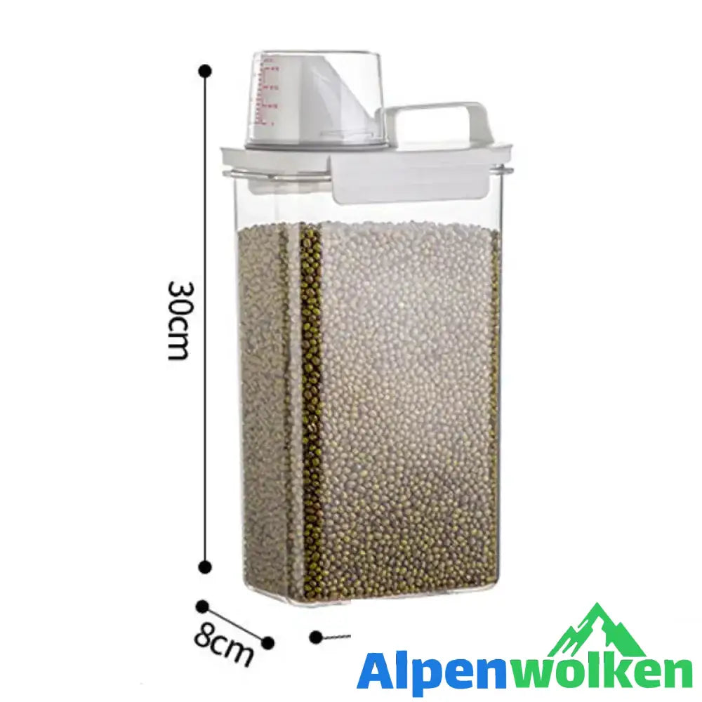 Alpenwolken - Aufbewahrungsbox für Getreide 2300ml